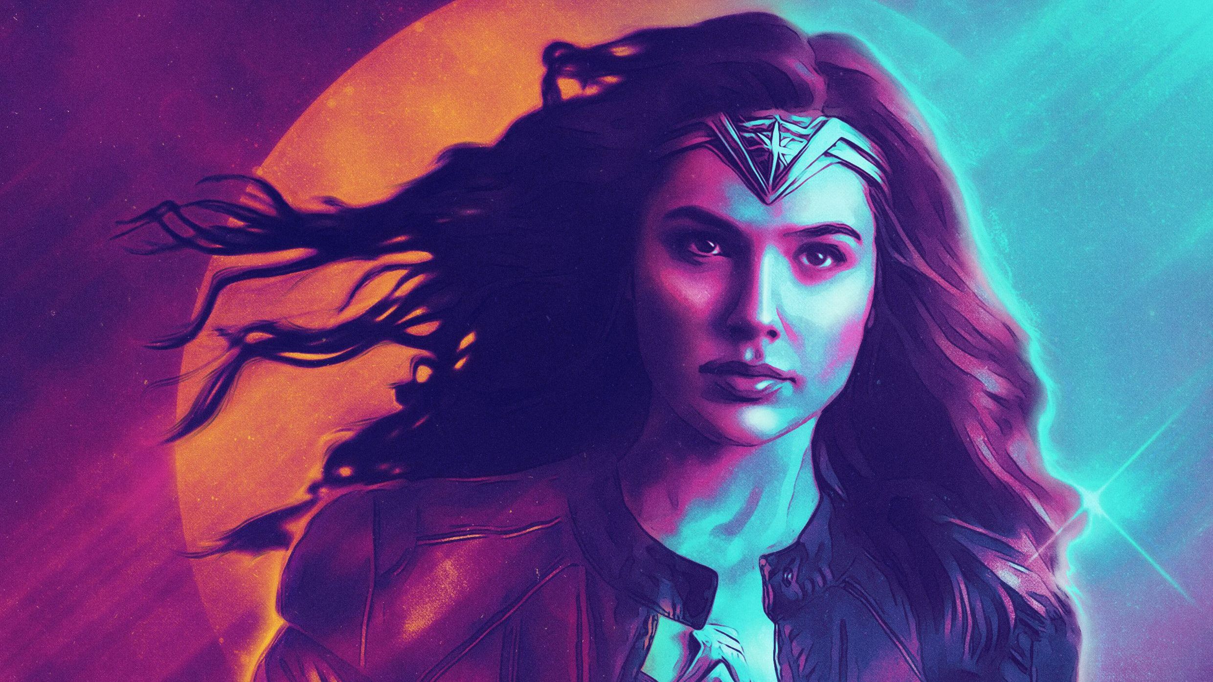 Gal Gadot Wonder Woman 1984 Movie Portrait Wallpapers