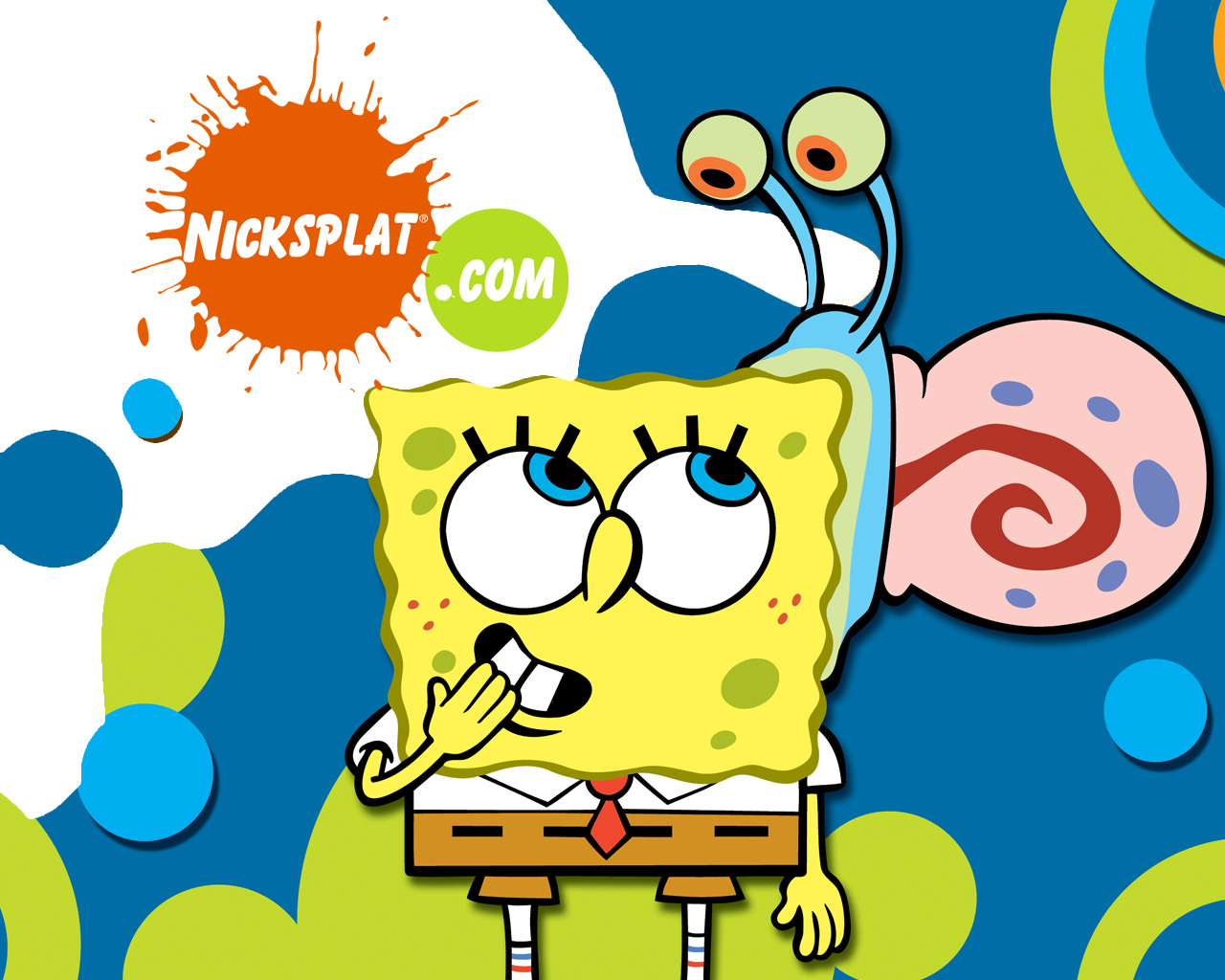 Gary &Amp; Spongebob Wallpapers