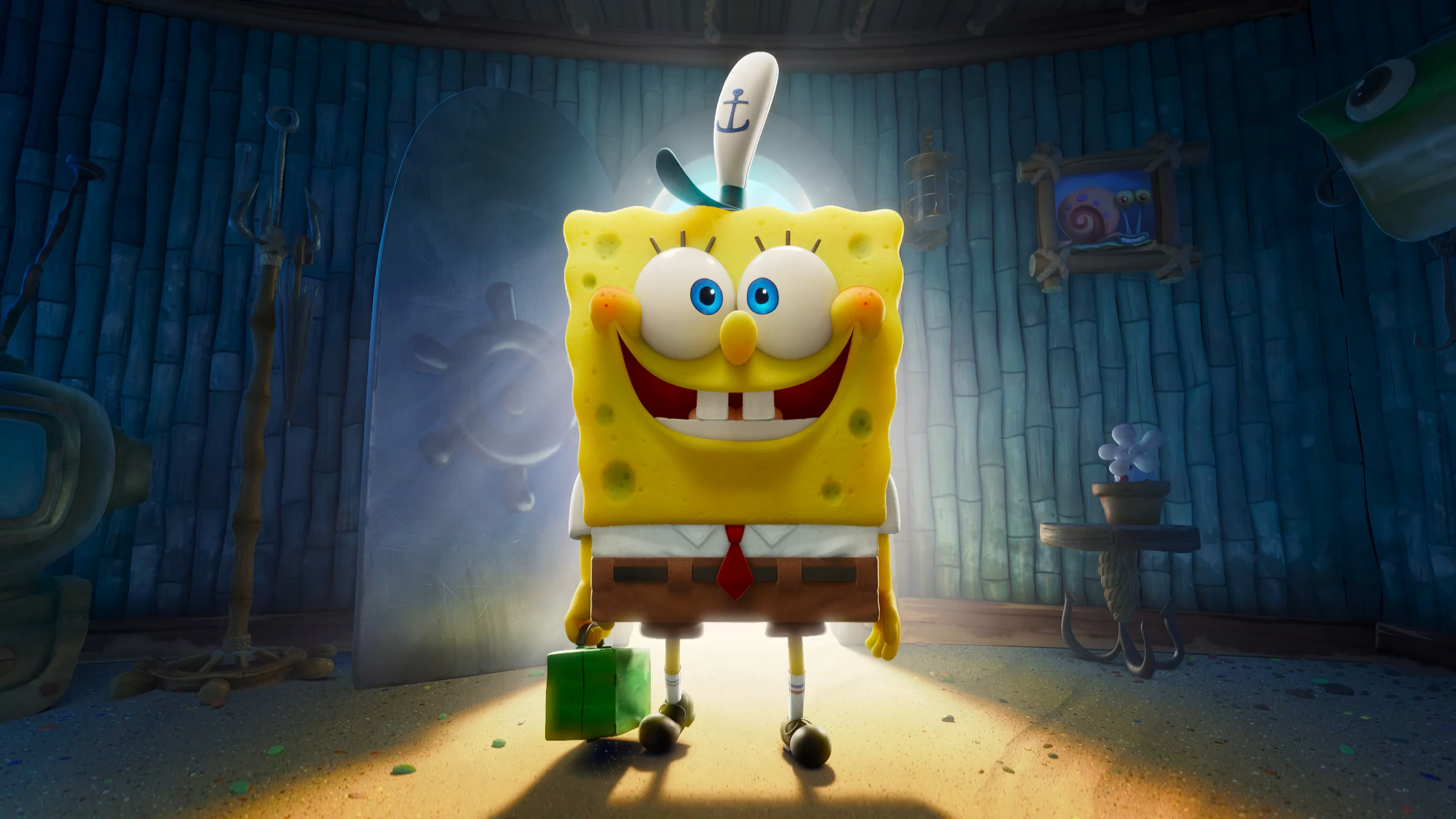 Gary &Amp; Spongebob Wallpapers