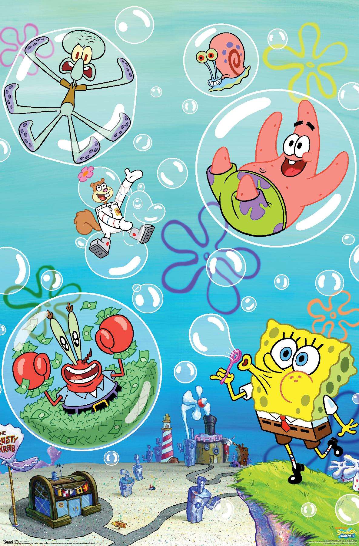 Gary &Amp; Spongebob Wallpapers