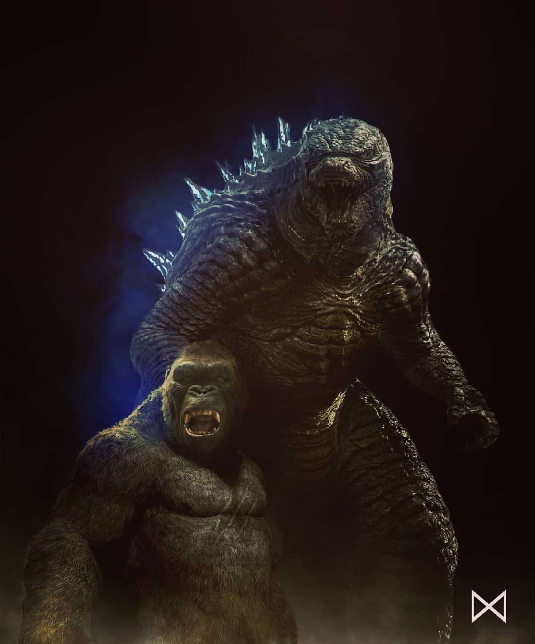 Godzilla And Kong Team Up Wallpapers