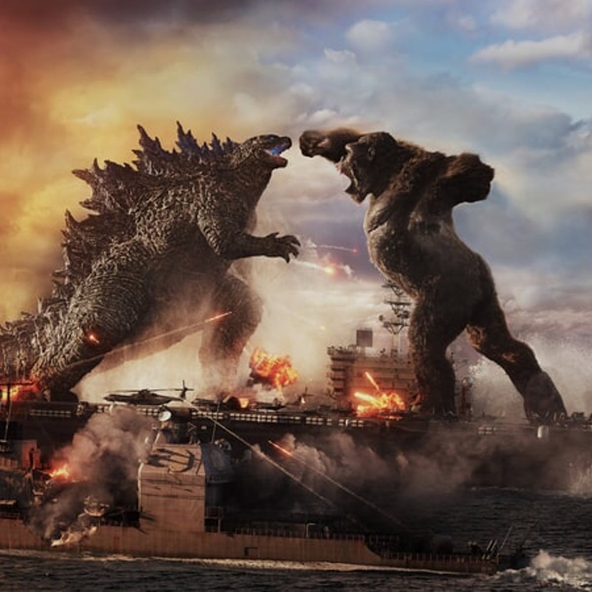 Godzilla And Kong Team Up Wallpapers