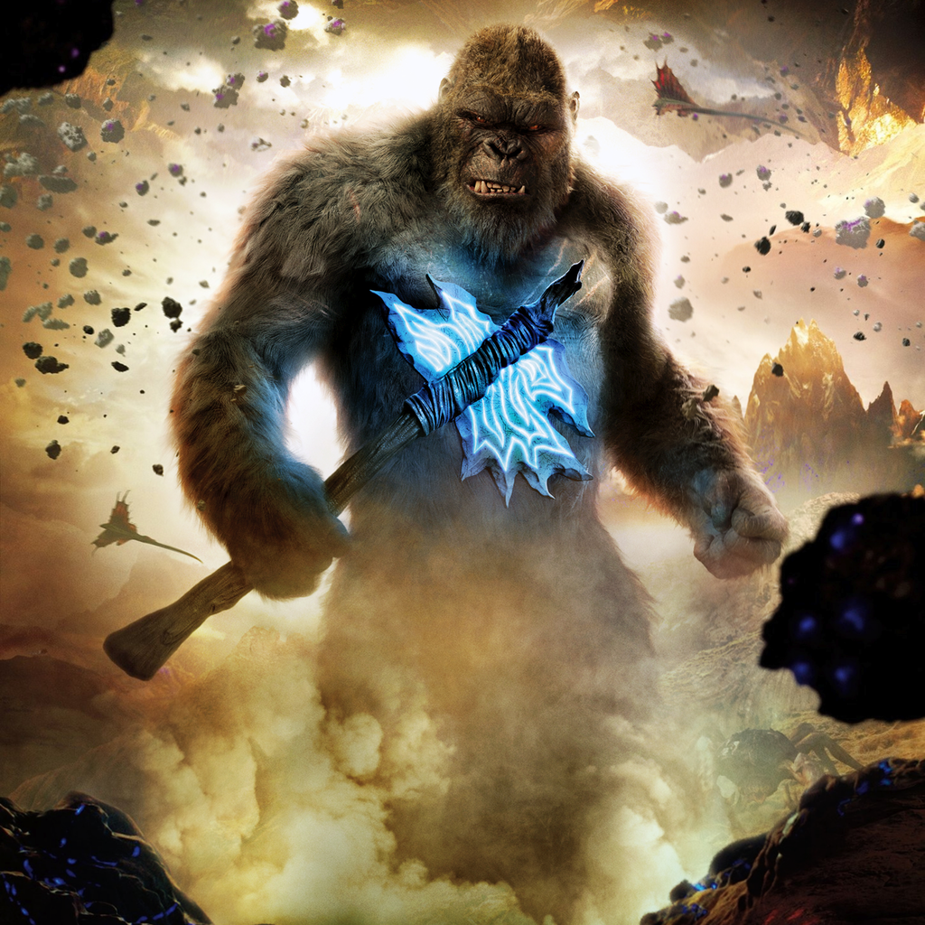 Godzilla And Kong Team Up Wallpapers