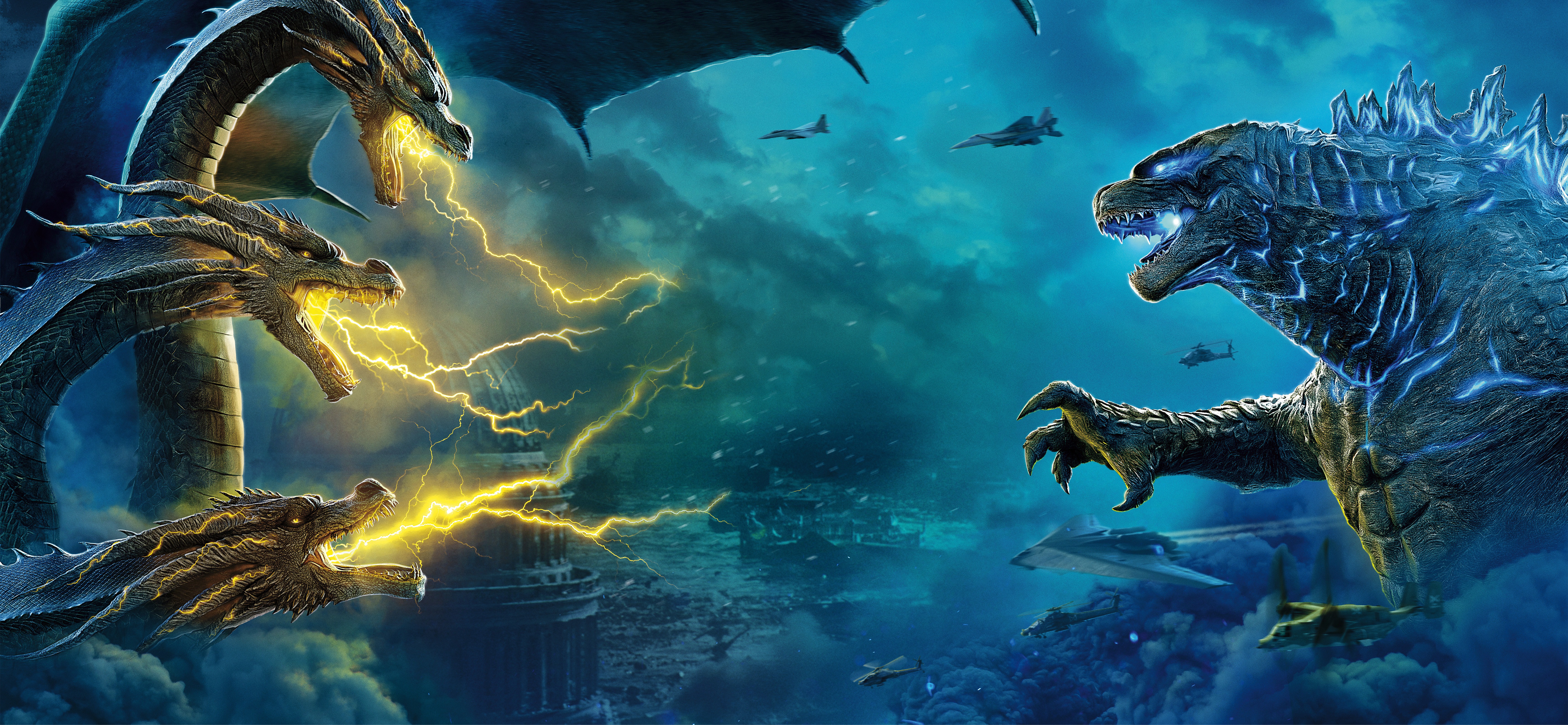 Godzilla King Of The Monsters 4K Wallpapers