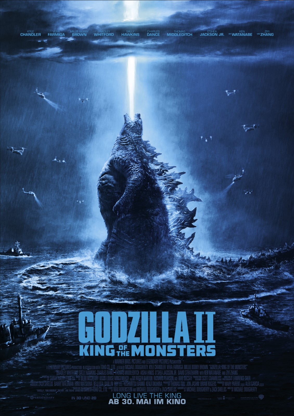 Godzilla King Of The Monsters Movie Poster Wallpapers