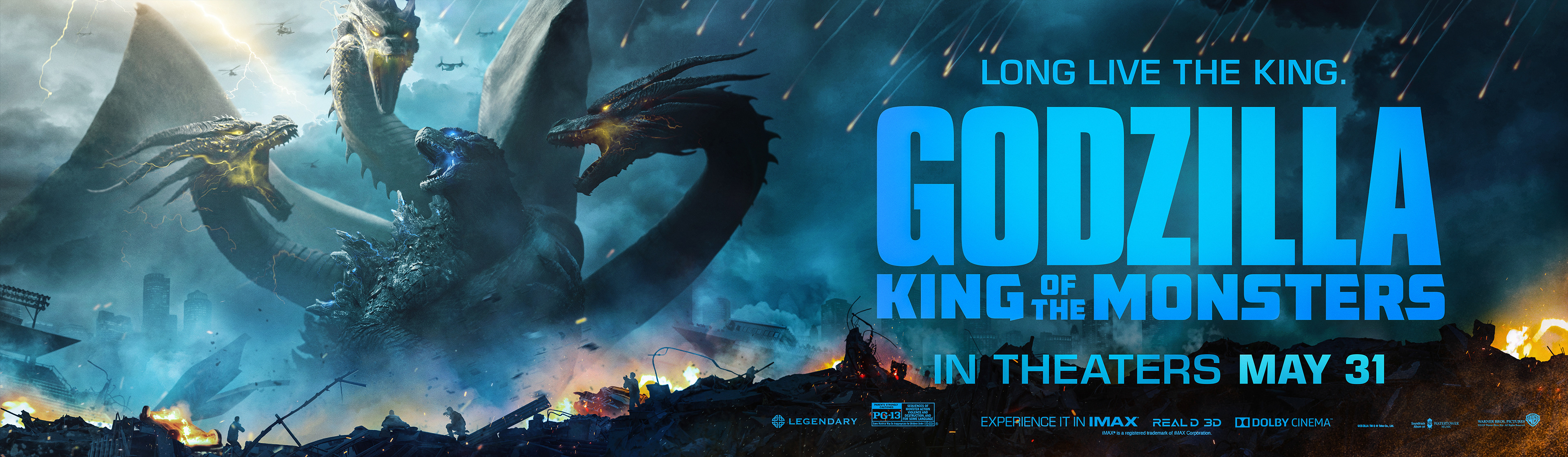 Godzilla King Of The Monsters Movie Poster Wallpapers