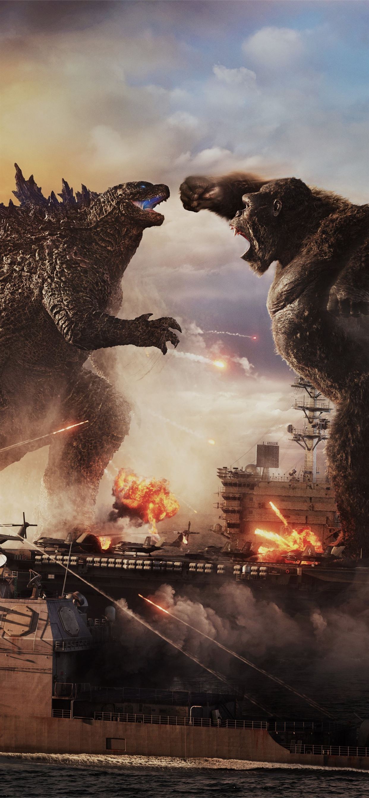 Godzilla Kong Battle Wallpapers