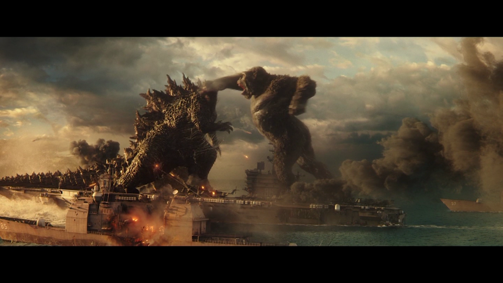 Godzilla Kong Battle Wallpapers