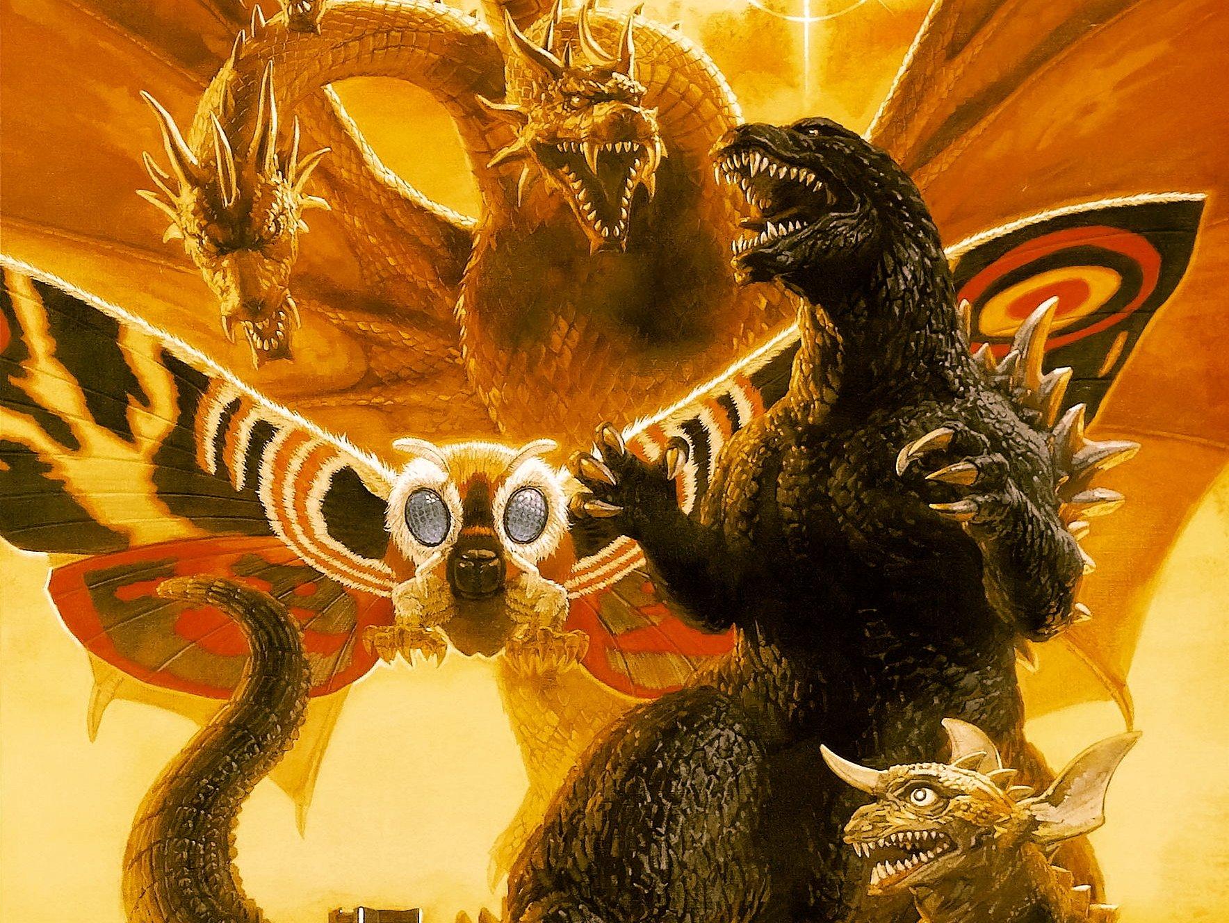 Godzilla Vs King Ghidorah King Of The Monsters Wallpapers