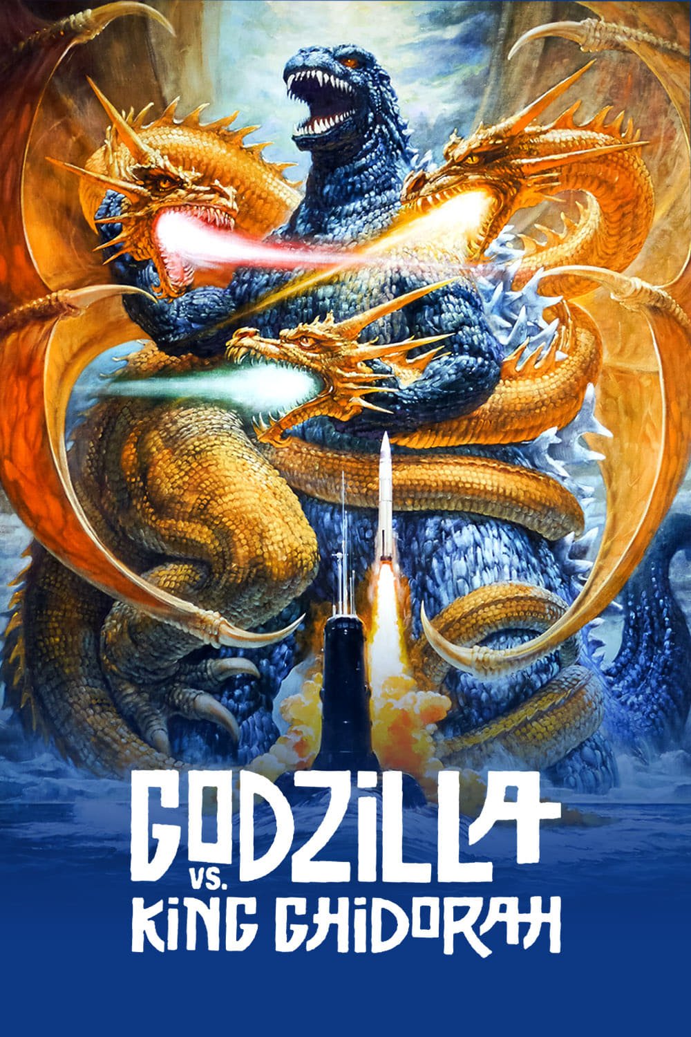 Godzilla Vs King Ghidorah King Of The Monsters Wallpapers