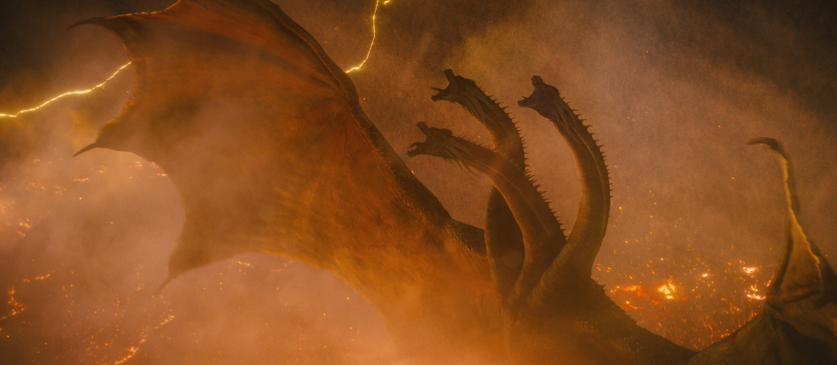 Godzilla Vs King Ghidorah King Of The Monsters Wallpapers