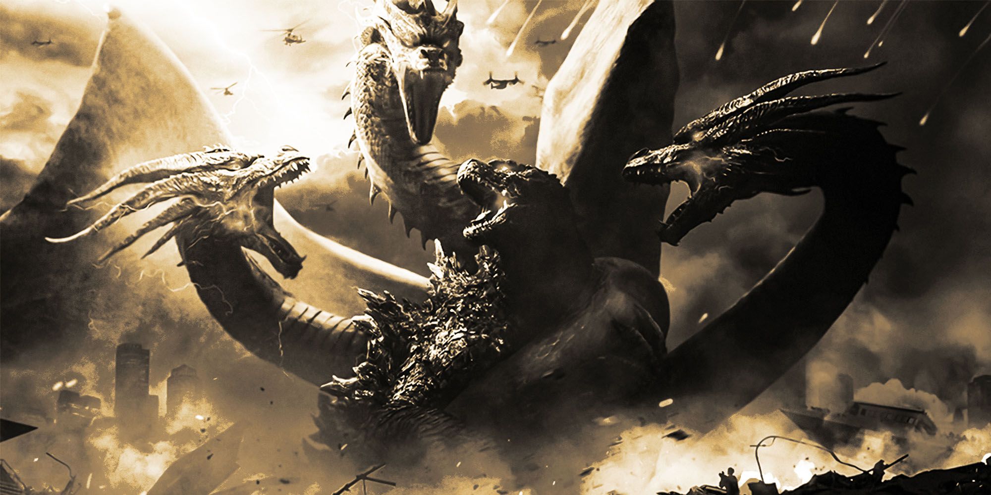 Godzilla Vs King Ghidorah King Of The Monsters Wallpapers