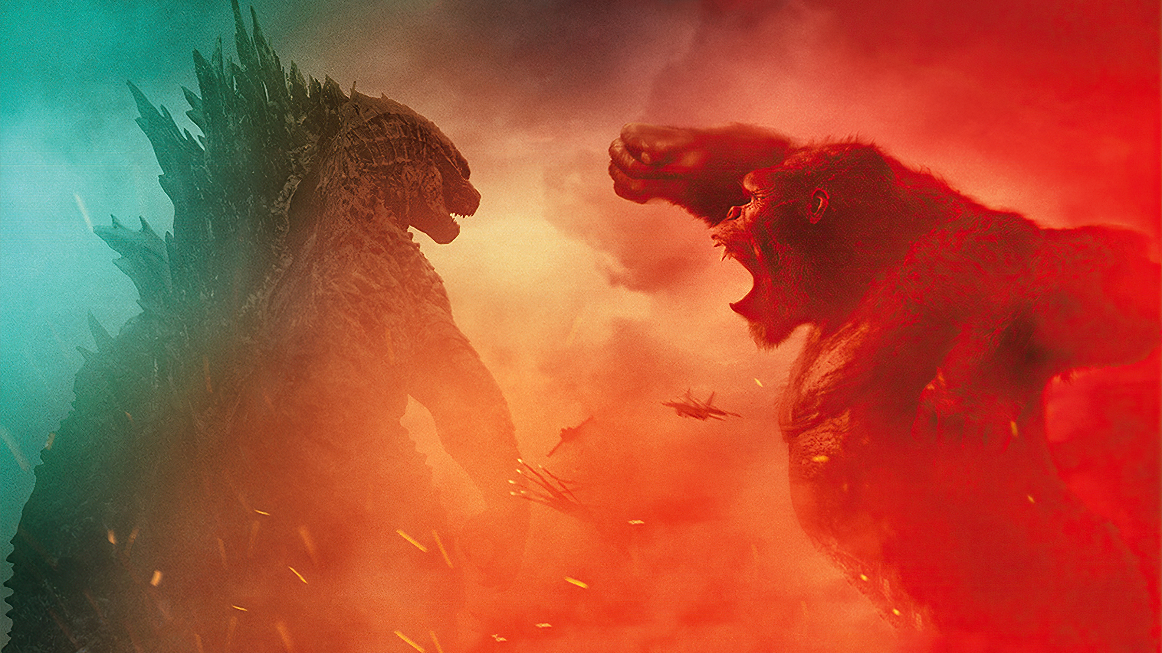 Godzilla Vs King Kong 4K Fight Wallpapers