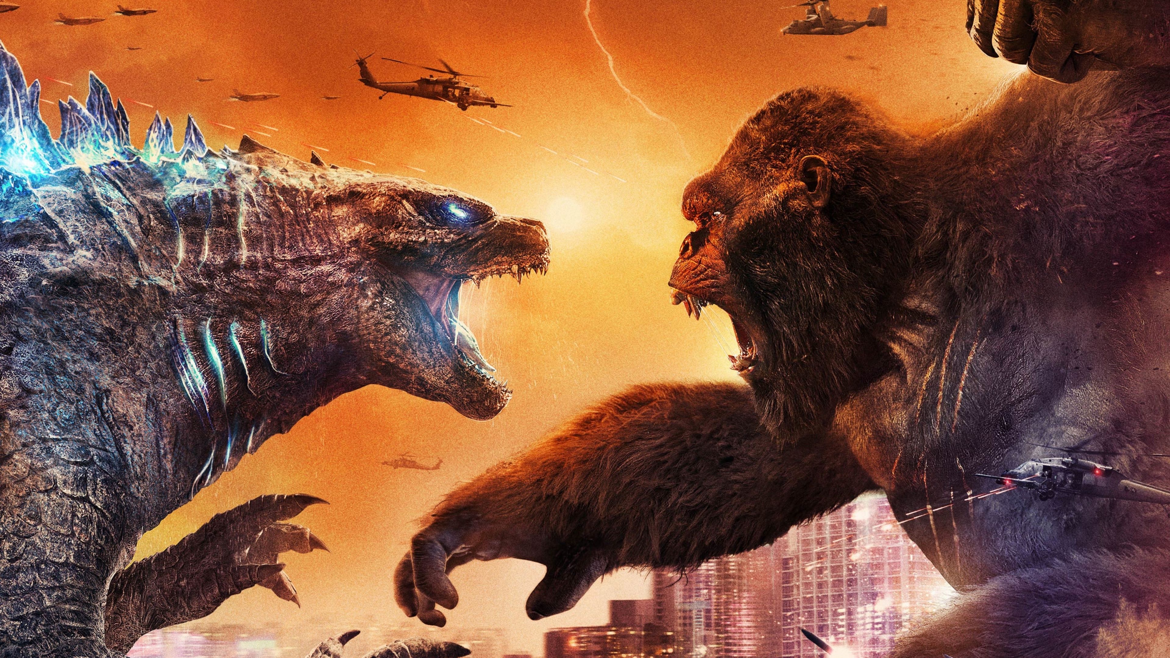 Godzilla Vs King Kong 4K Fight Wallpapers