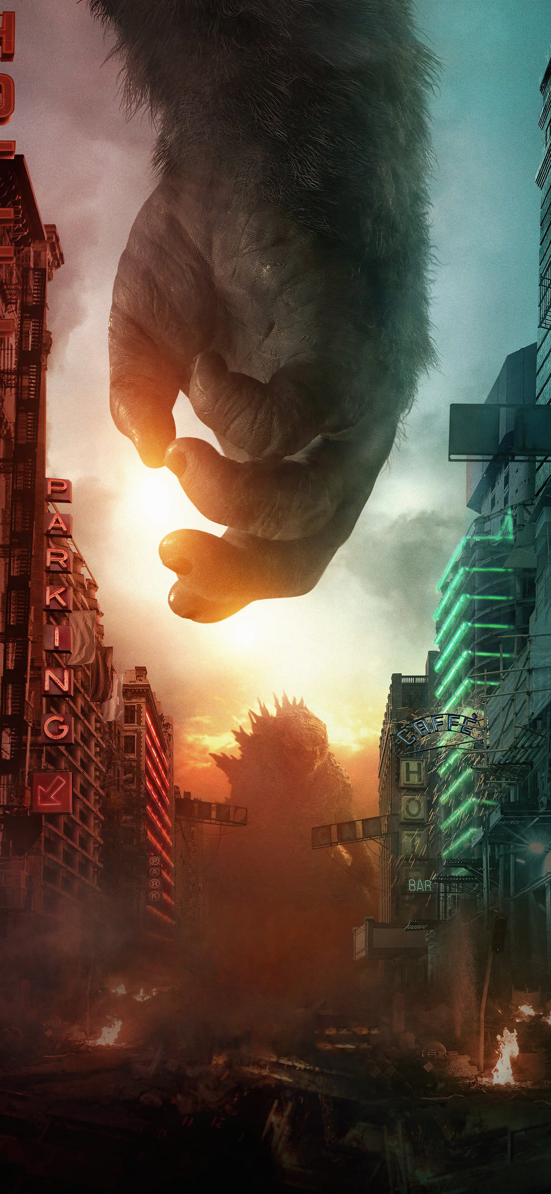 Godzilla Vs King Kong 4K Fight Wallpapers