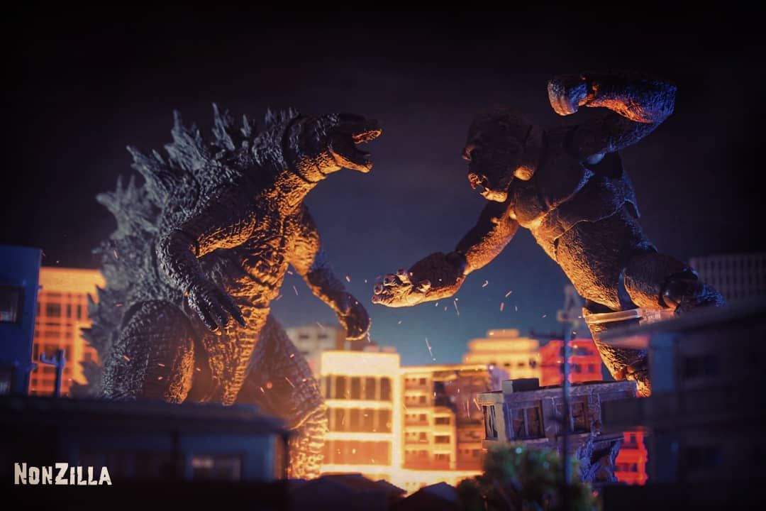 Godzilla Vs King Kong Fight Night Wallpapers