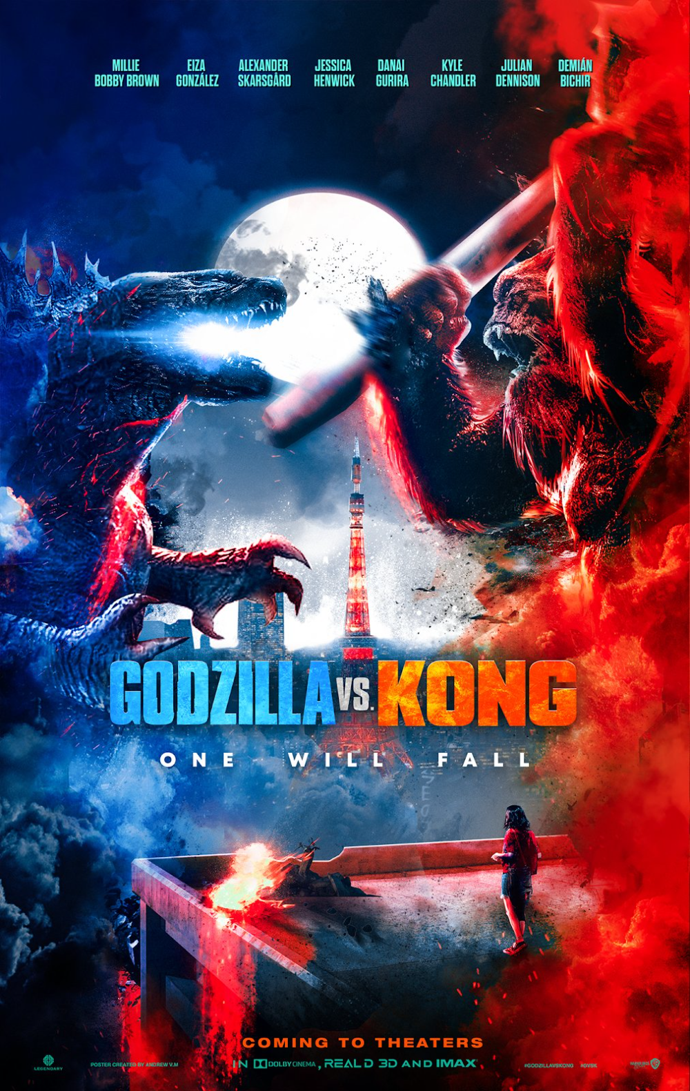 Godzilla Vs Kong 2021 Poster Wallpapers
