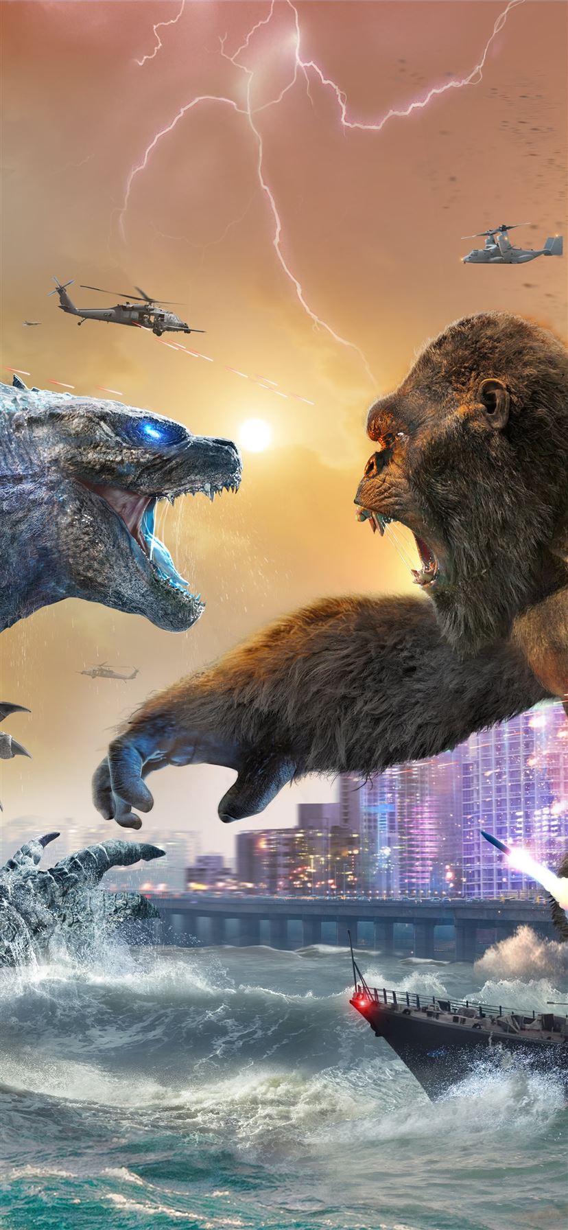 Godzilla Vs Kong New 2021 Wallpapers