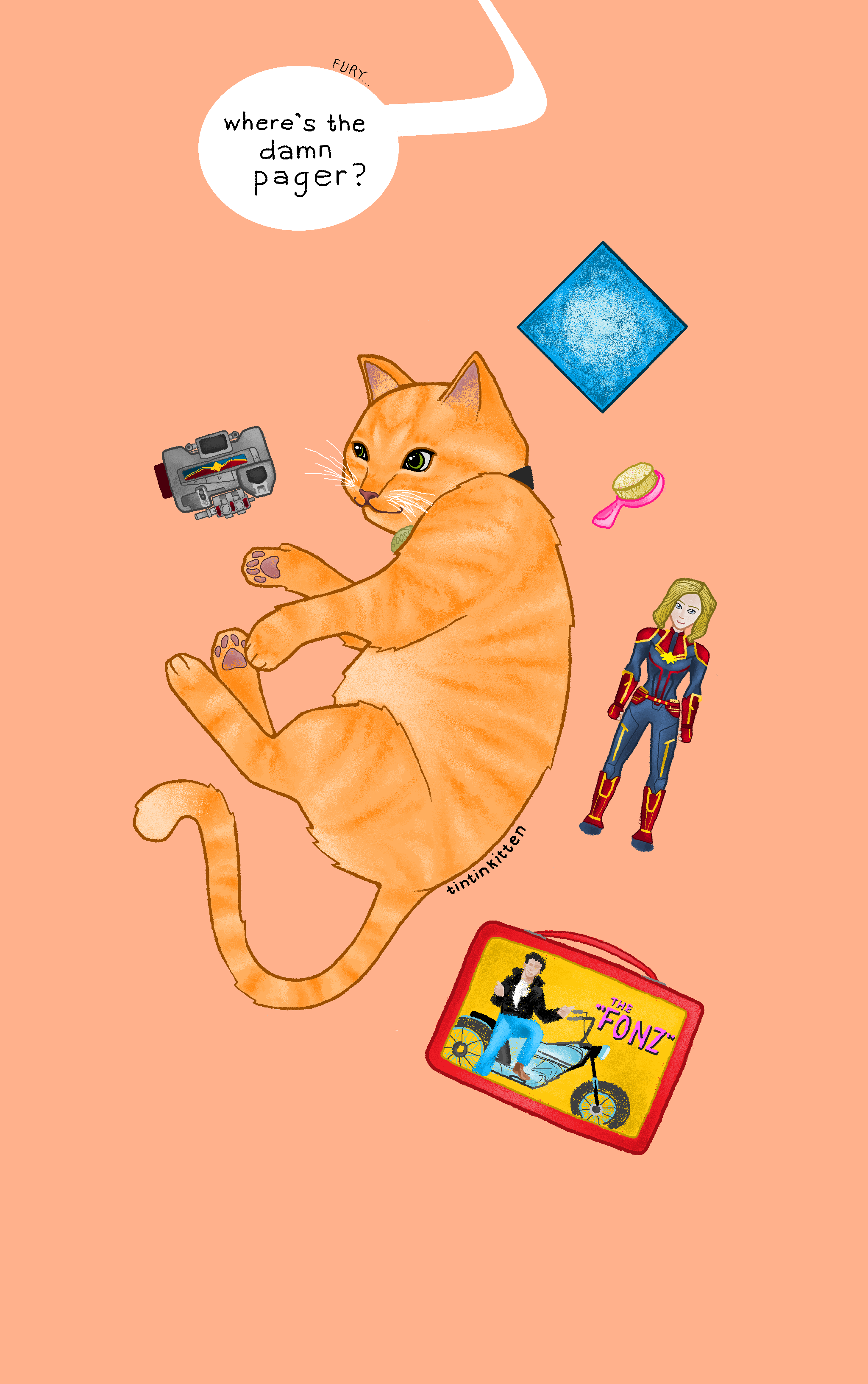 Goose The Cat In Captain Marvel Image Wallpapers