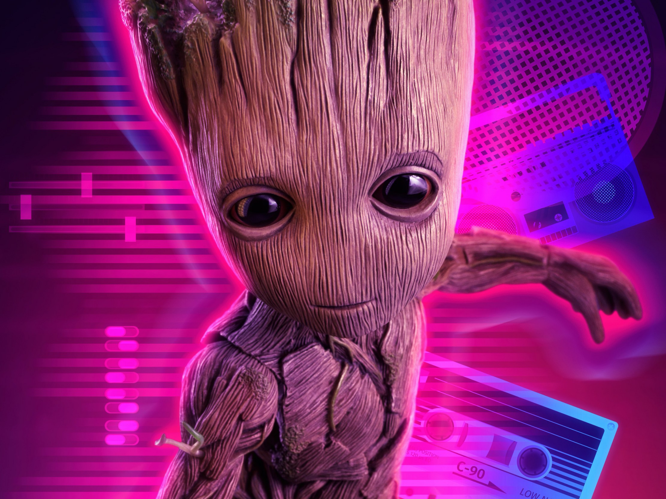 Groot Abstract Art Wallpapers