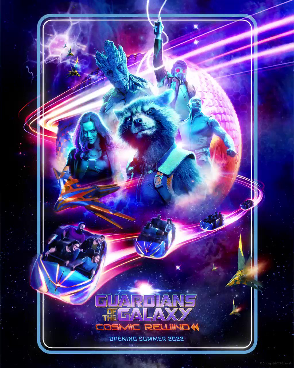 Guardians Of The Galaxy Vol 2 Neon Wallpapers