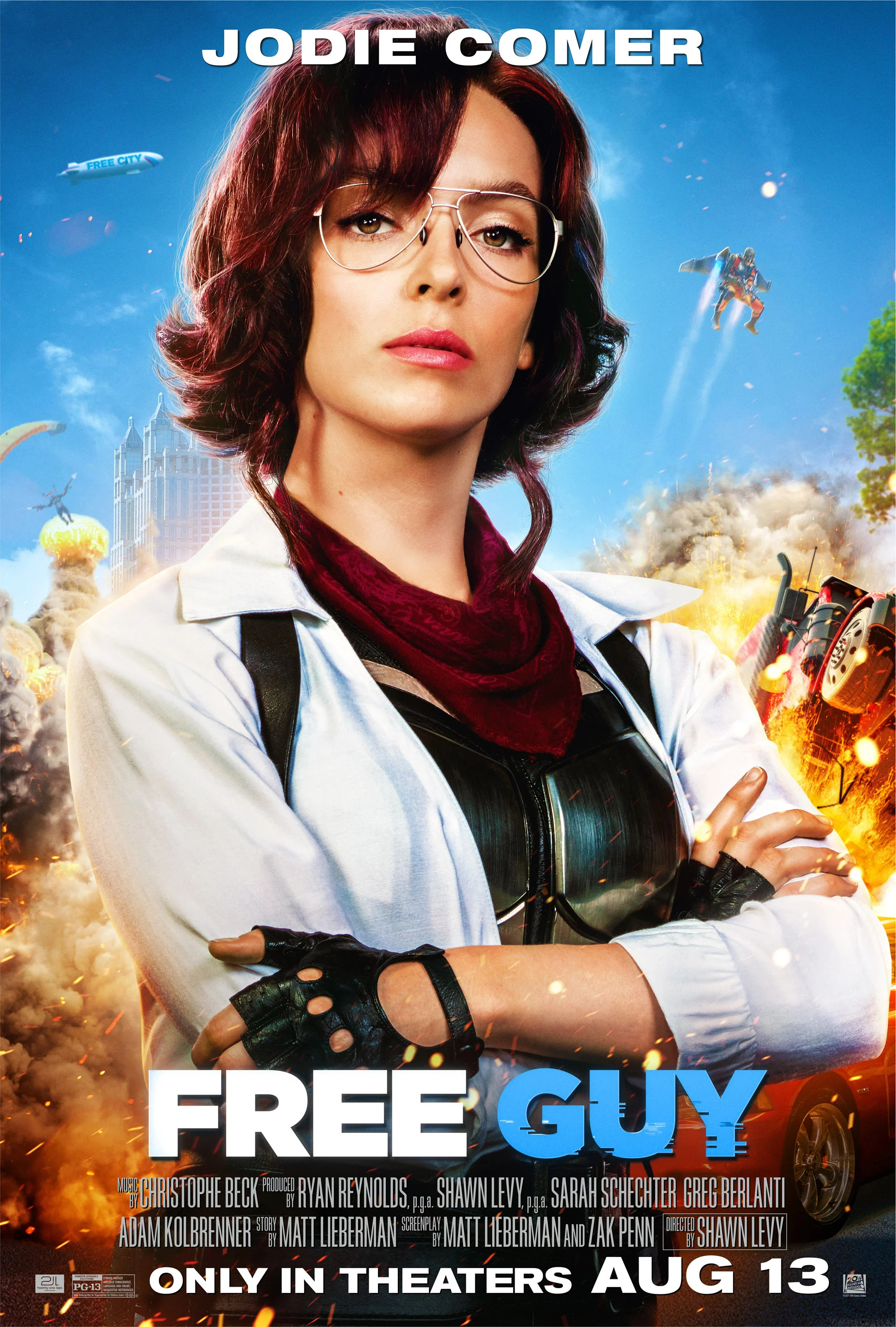 Hd Free Guy 2021 Movie Wallpapers