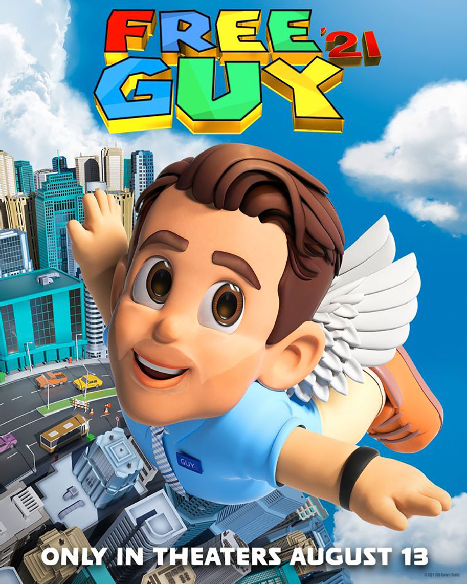 Hd Free Guy 2021 Movie Wallpapers