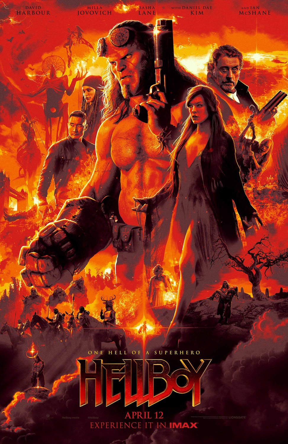 Hellboy 2019 Poster Wallpapers