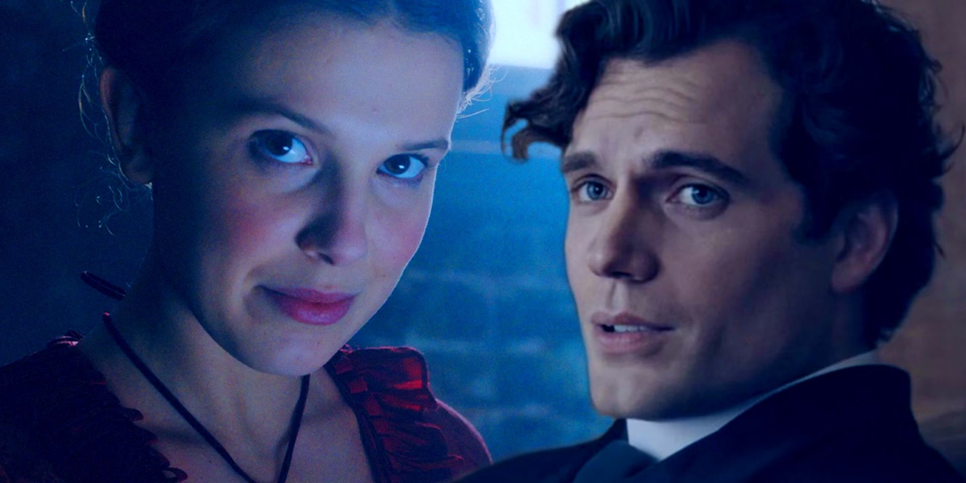 Henry Cavill &Amp; Millie Bobby Brown Enola Holmes 8K Wallpapers