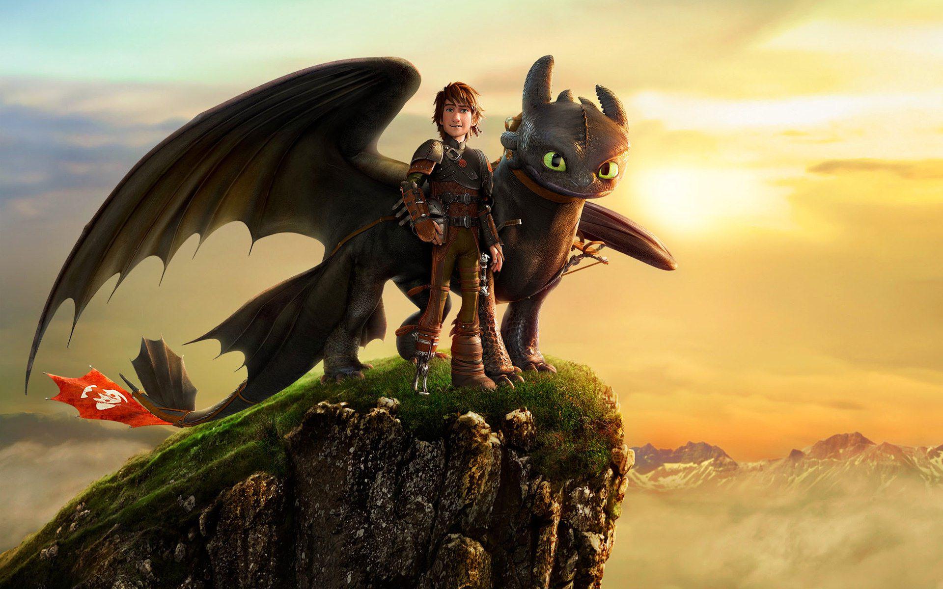 Hiccup And Toothless Flying Wallpapers