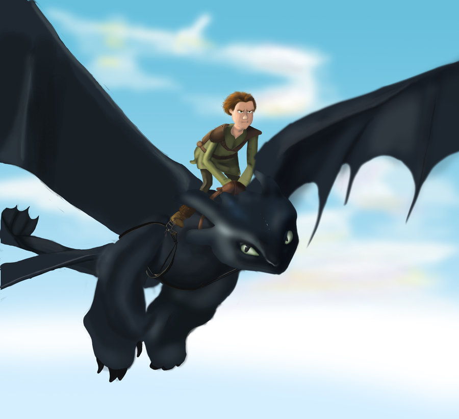 Hiccup And Toothless Flying Wallpapers