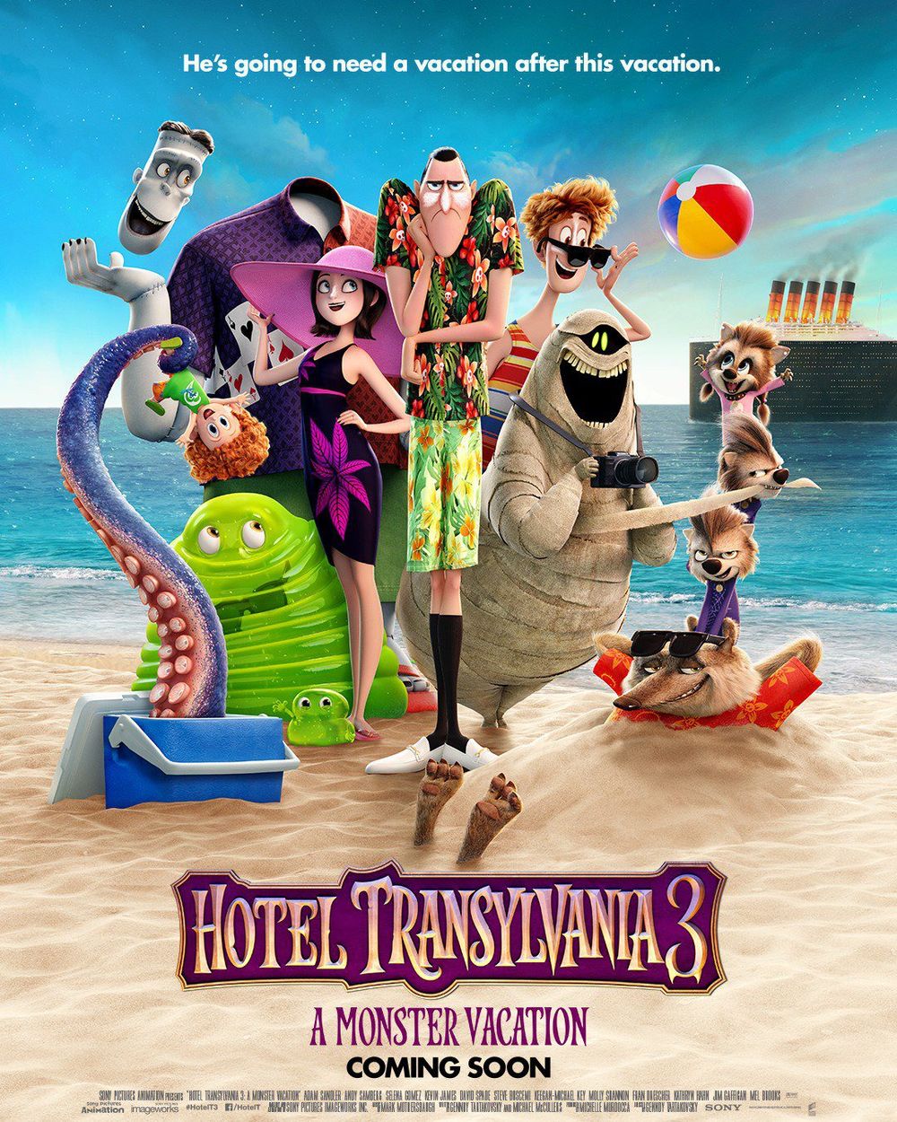 Hotel Transylvania 3 Summer Vacation Wallpapers