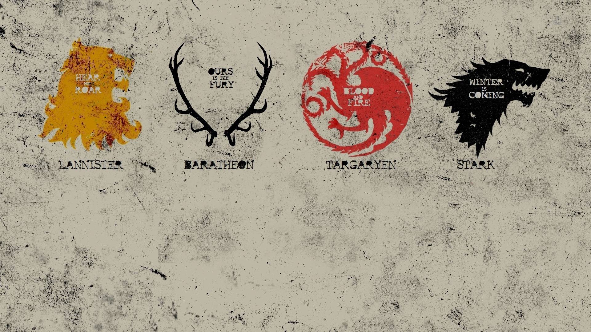House Stark Game Of Thrones Minimalism Wallpapers