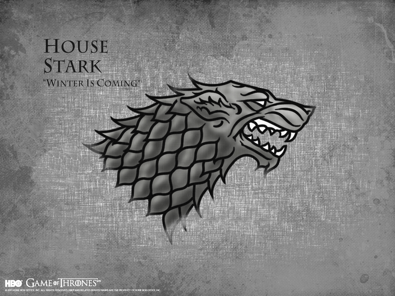 House Stark Game Of Thrones Minimalism Wallpapers