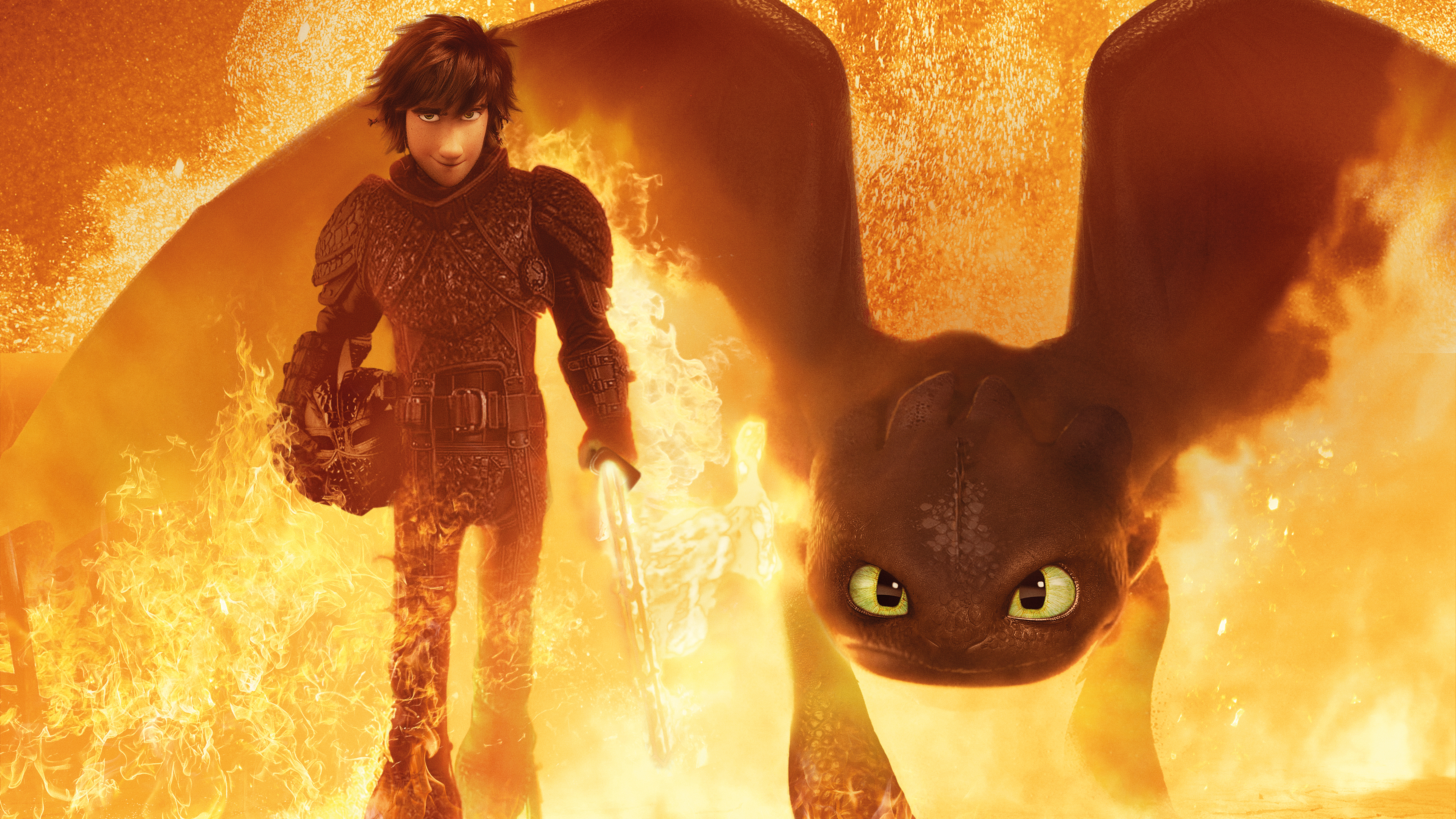 How To Train Your Dragon The Hidden World 4K 8K Wallpapers