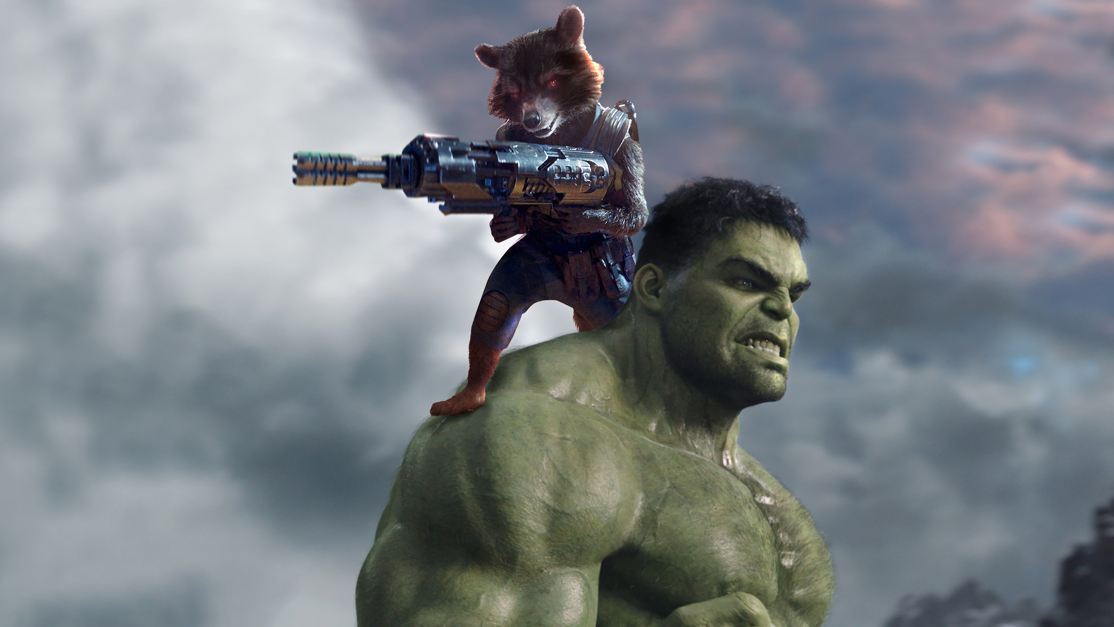 Hulk In Avengers Infinity War 2018 Wallpapers