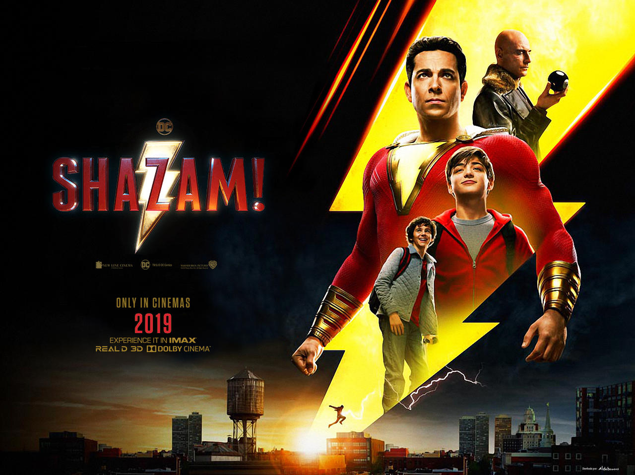 Imax Shazam Movie New Poster Wallpapers