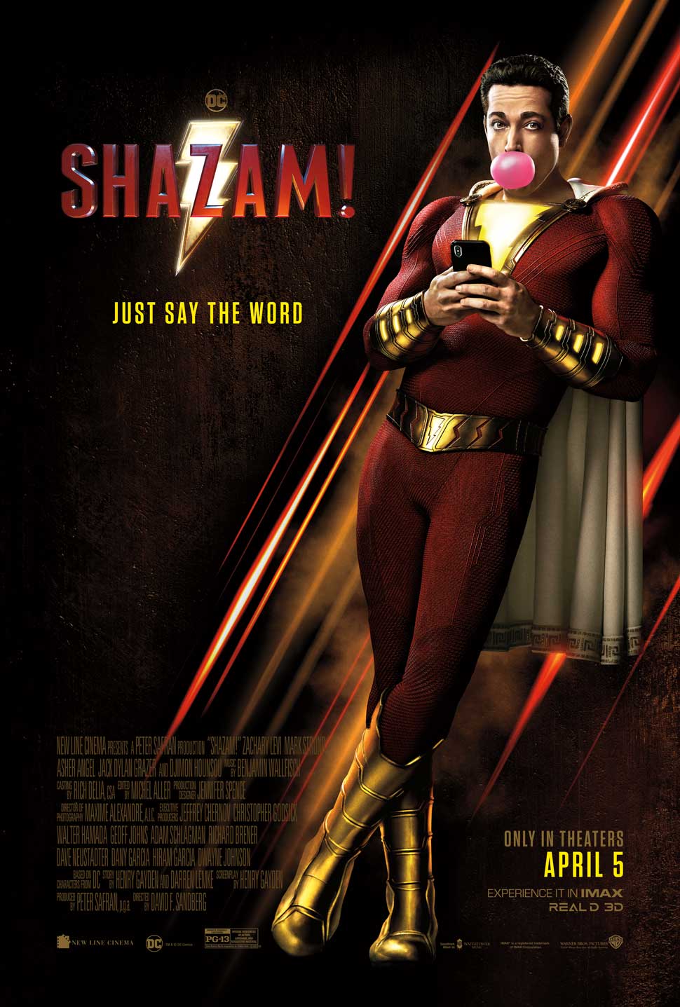 Imax Shazam Movie New Poster Wallpapers