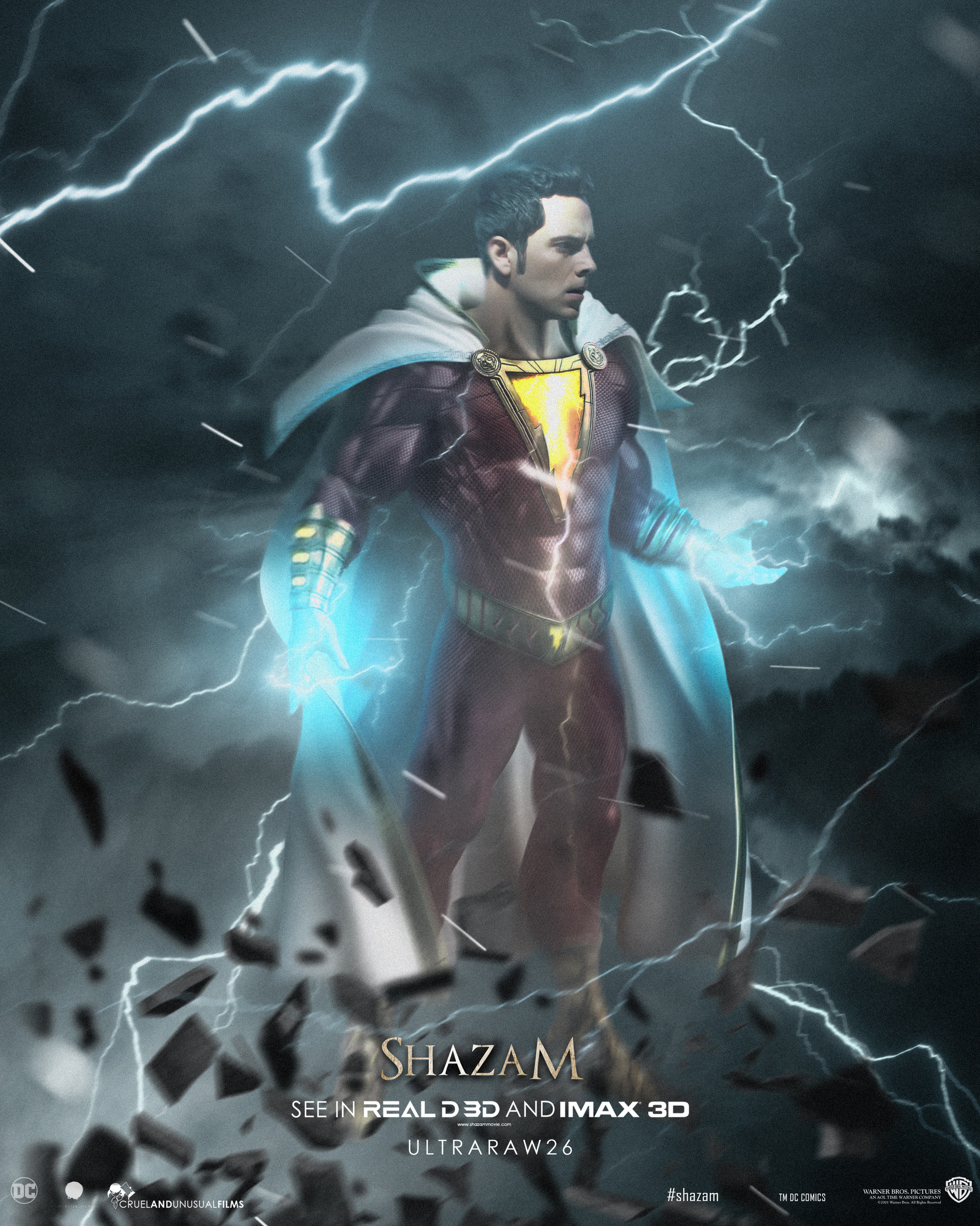 Imax Shazam Movie New Poster Wallpapers