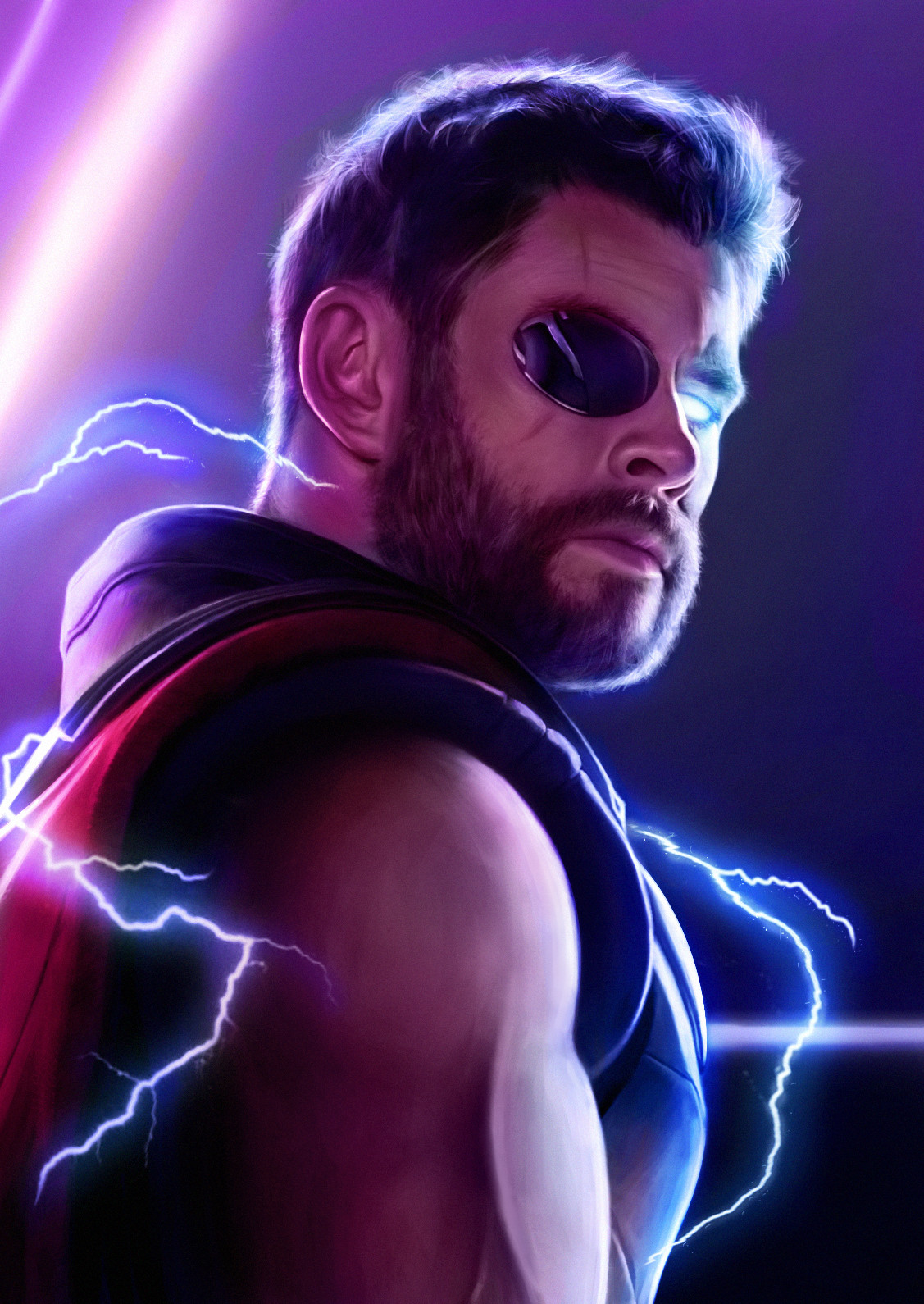 Infinity War Thor Digital Art Wallpapers