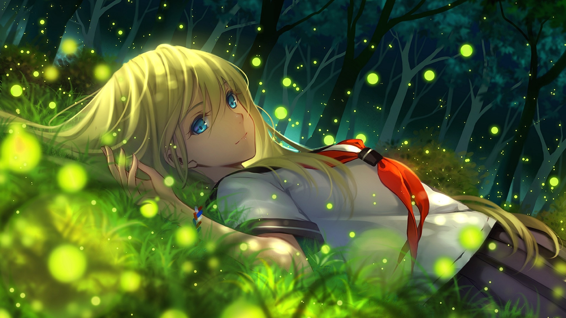 Into The Forest Of Fireflies' Light Wallpapers