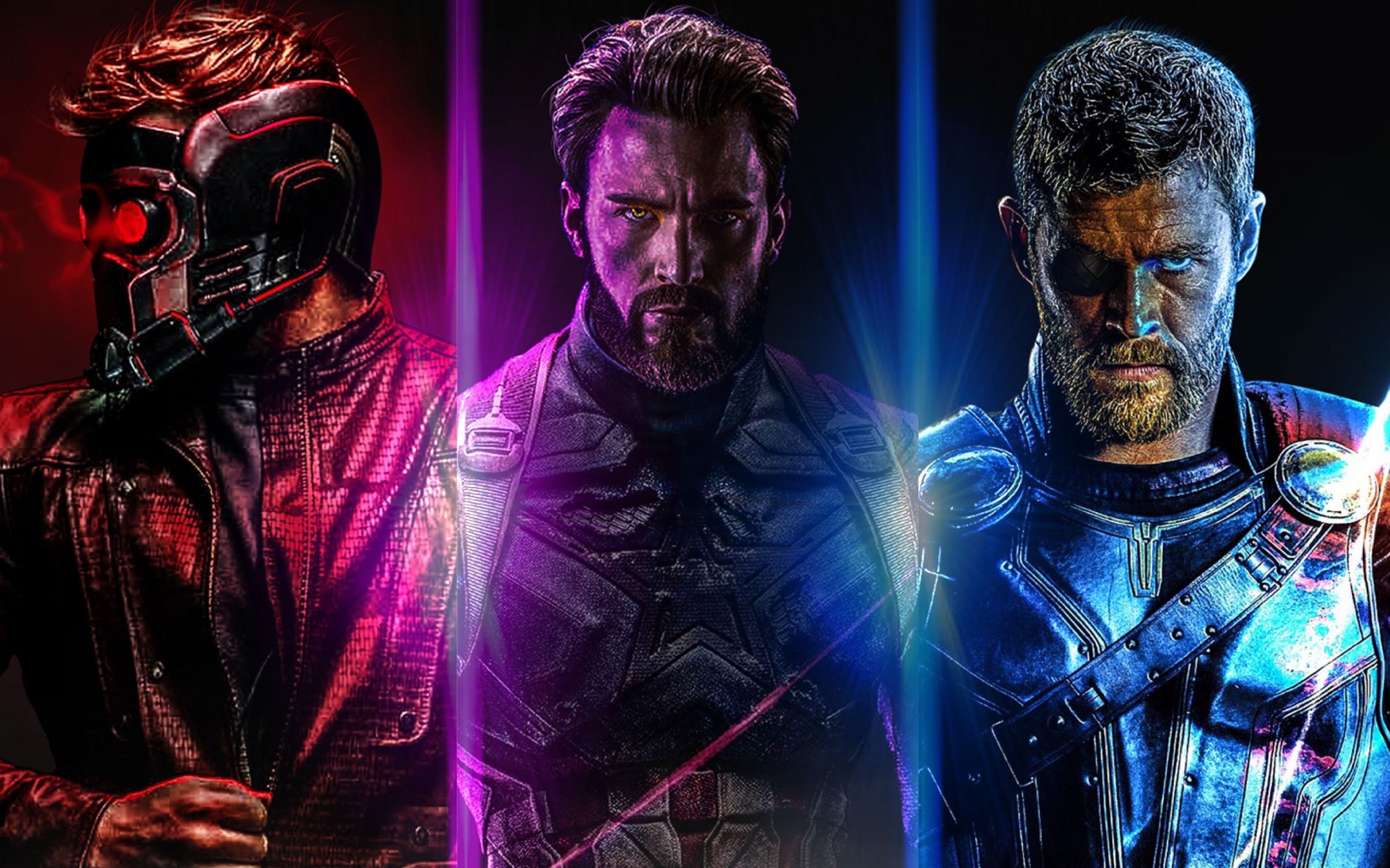 Iron Man Captain America Thor In Avengers Infinity War Wallpapers