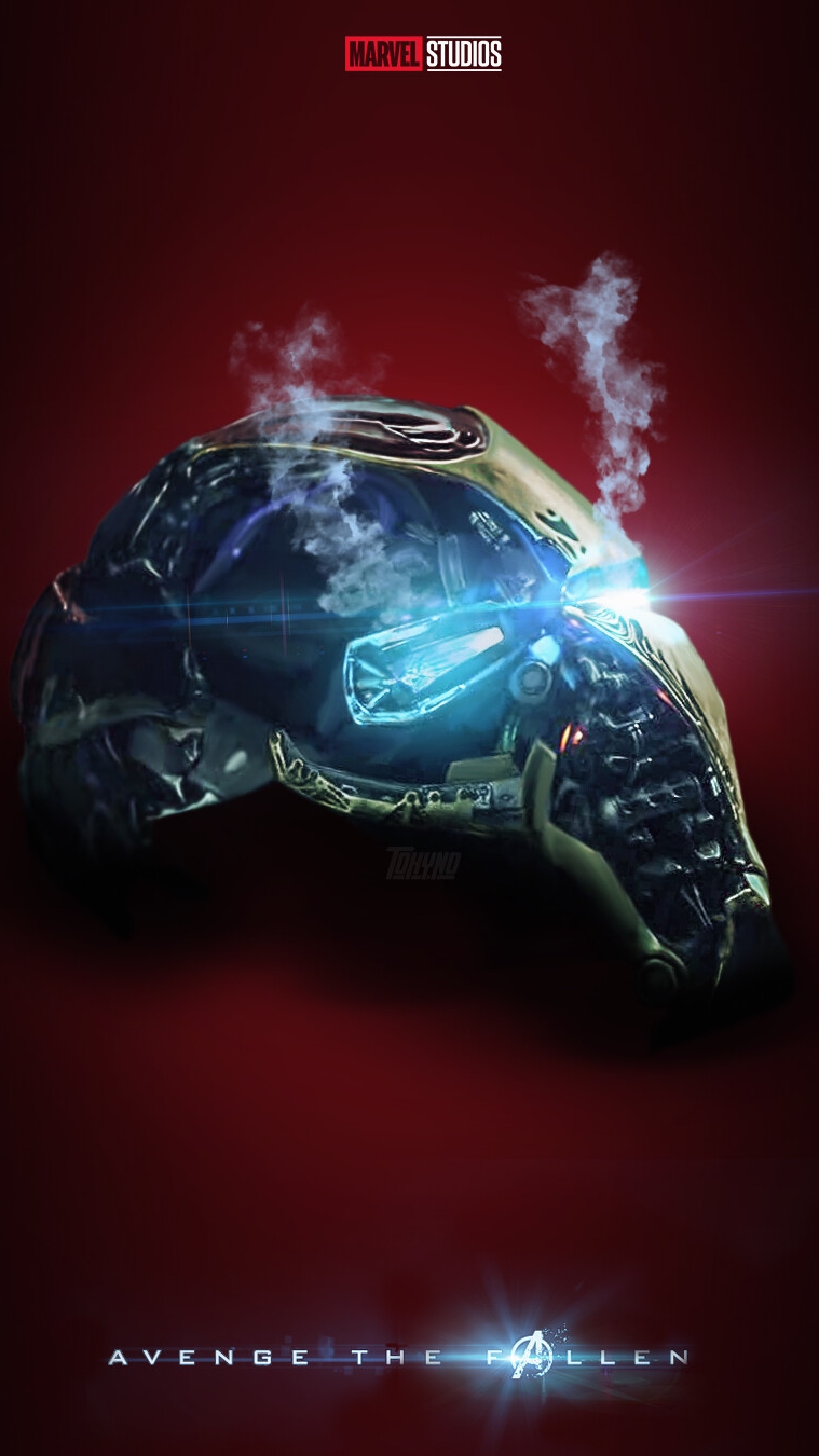 Iron Man Helmet From Avengers Endgame Wallpapers