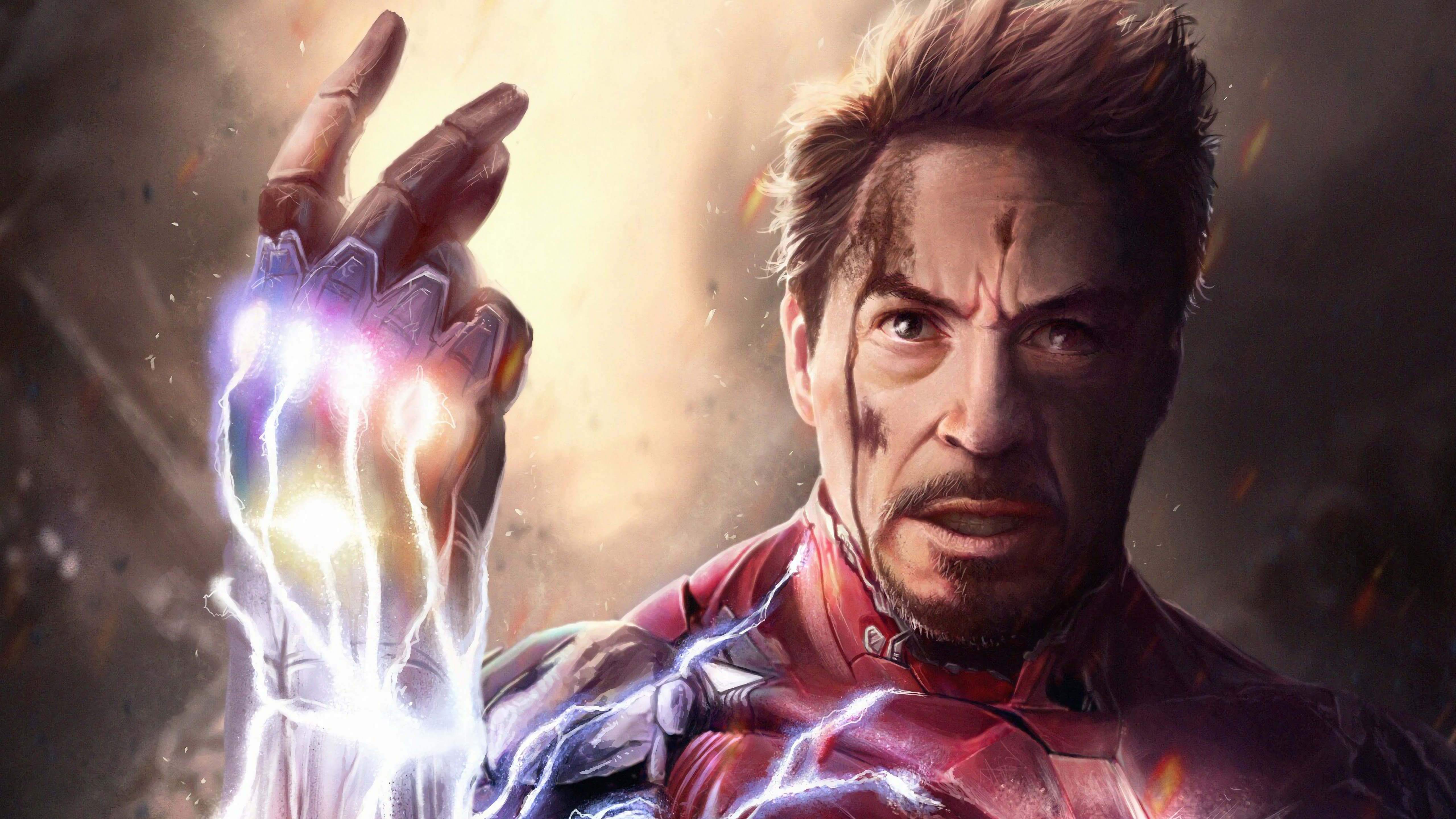 Iron Man Last Scene In Avengers Endgame Wallpapers