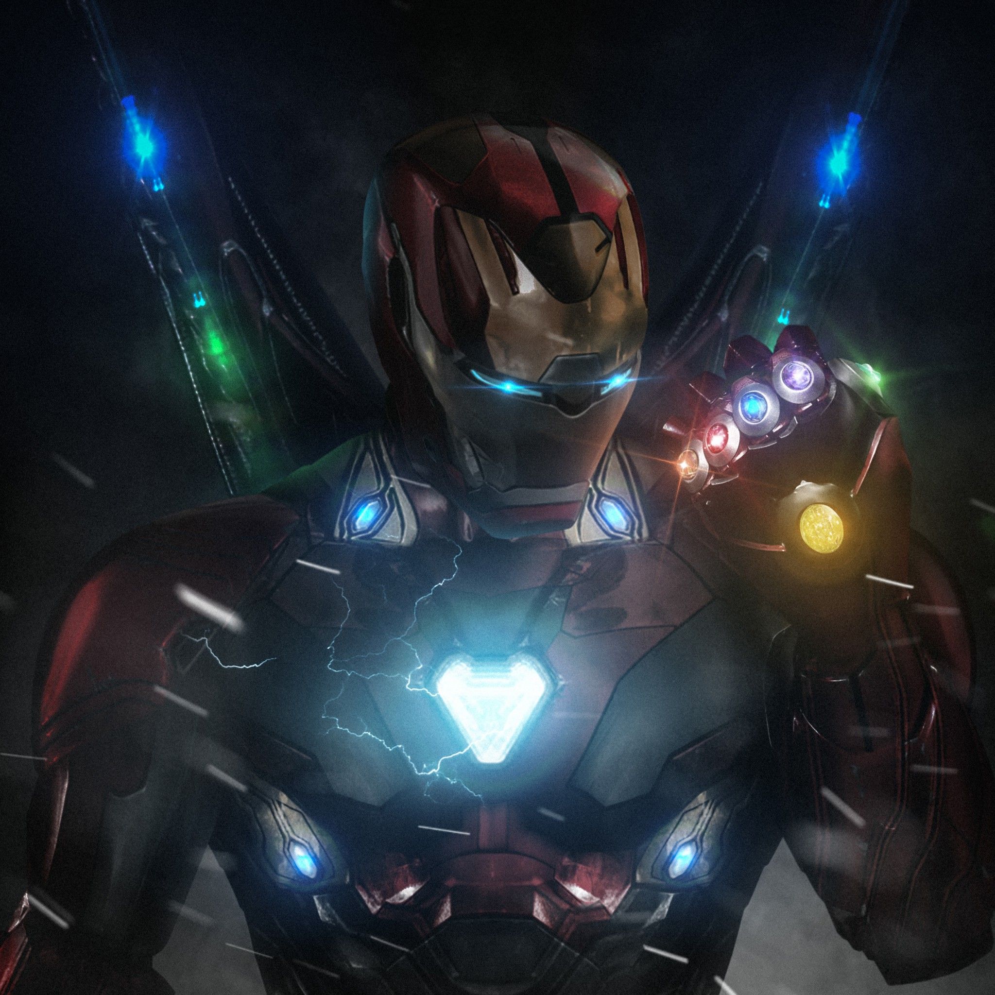 Iron Man Last Scene In Avengers Endgame Wallpapers