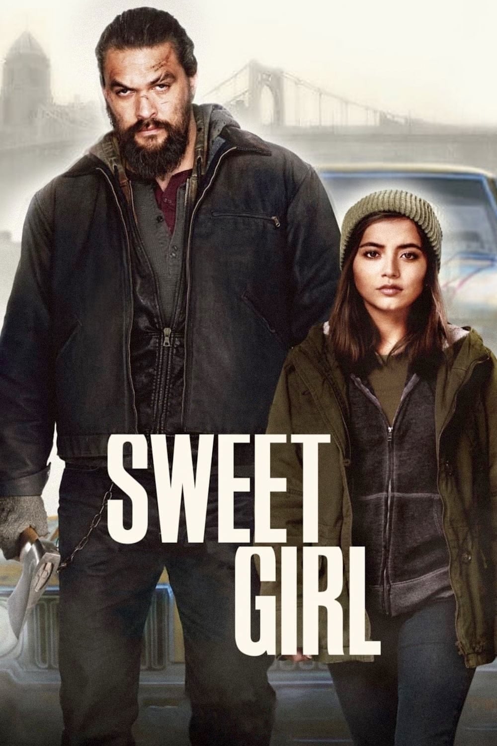 Isabela Merced &Amp; Jason Momoa In Sweet Girl Wallpapers