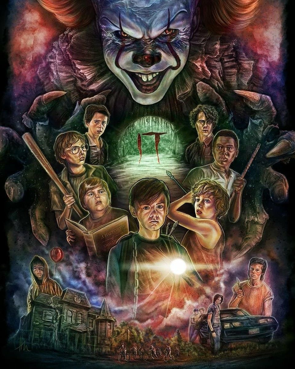 It 2017 Horror Movie Poster Wallpapers