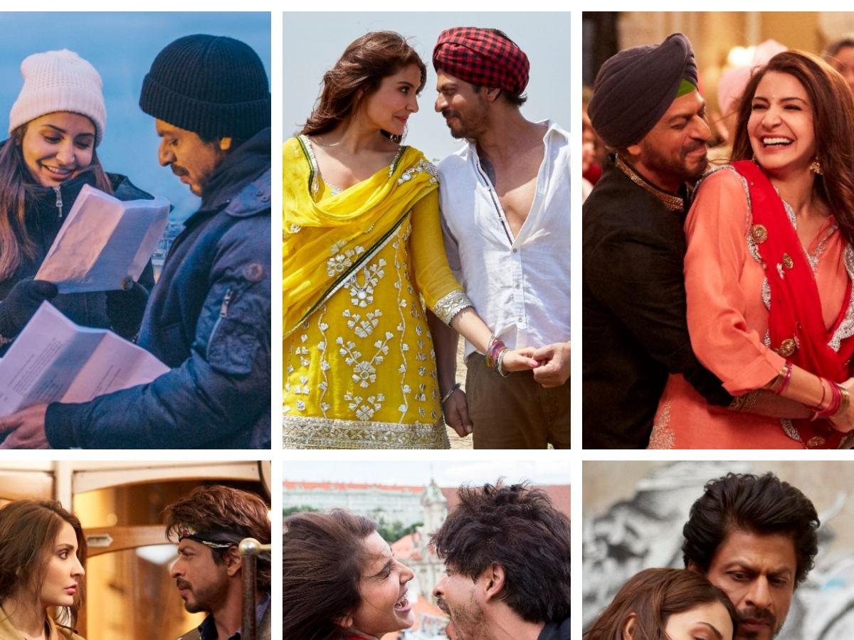 Jab Harry Met Sejal Anushka And Shahrukh Khan Romance Wallpapers