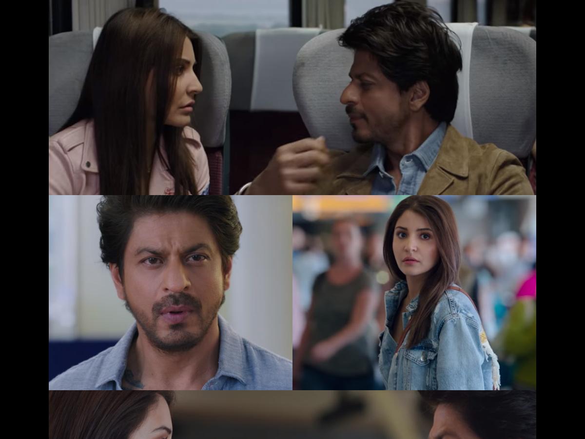 Jab Harry Met Sejal Anushka And Shahrukh Khan Romance Wallpapers