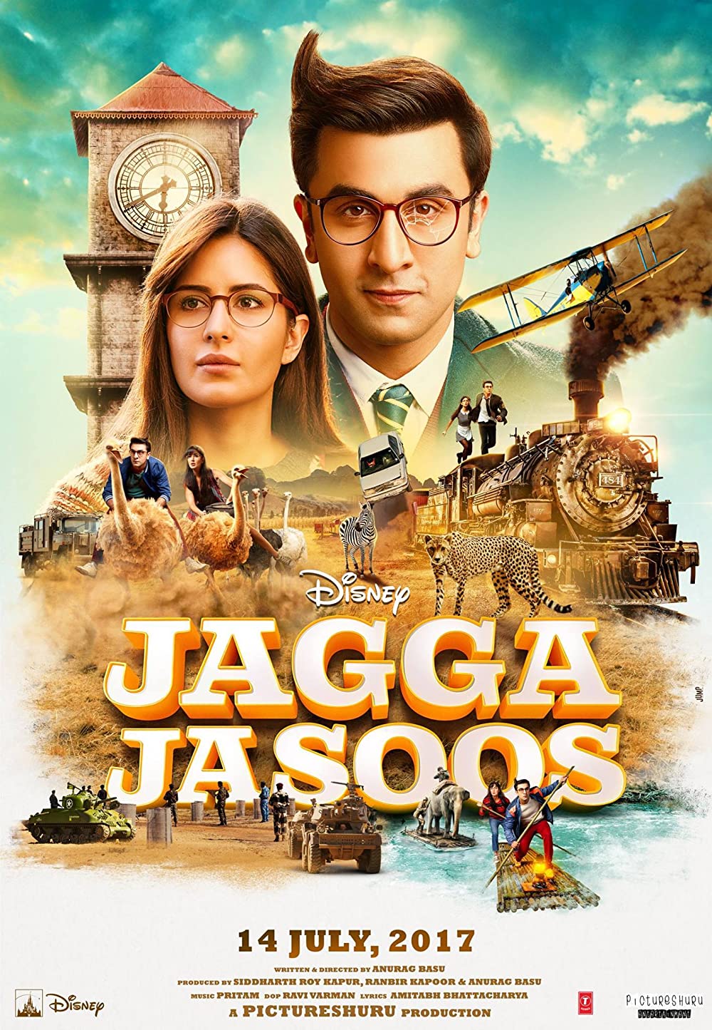 Jagga Jasoos Ranbir Kapoor Katrina Kaif Wallpapers
